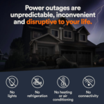 Guardian Series 22 kW/19.5 kW Air Cooled Home Standby Generator with Wi-Fi and Whole Home 200 Amp Transfer Switch - Image 2
