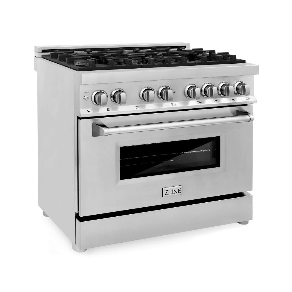 laitm-product-48-image-1 ZLINE 36 in. Professional Dual Fuel Range – Fingerprint Resistant Stainless Steel - Image 1