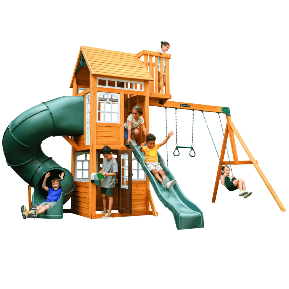 laitmm-product-121-image-1 KidKraft Ridgemoor Perch Swing Set – Endless Outdoor Fun for Kids - Image 1
