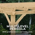 Yardistry 10 x 22 Meridian Pergola - Image 5