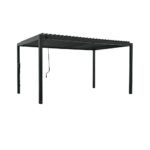 Backyard Discovery Sarasota Galvanized Steel Louvered Pergola