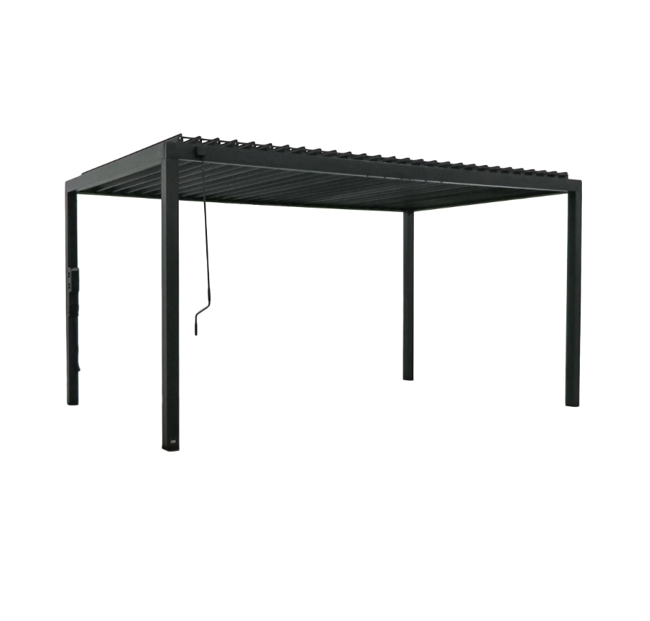 laitmm-product-152-image-1 Backyard Discovery Sarasota 16'x10' Galvanized Steel Louvered Pergola - Image 1