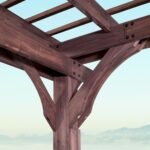 Backyard Discovery 14' X 10' Somerville Pergola W/ Electric - Dark Walnut DIY - Image 5