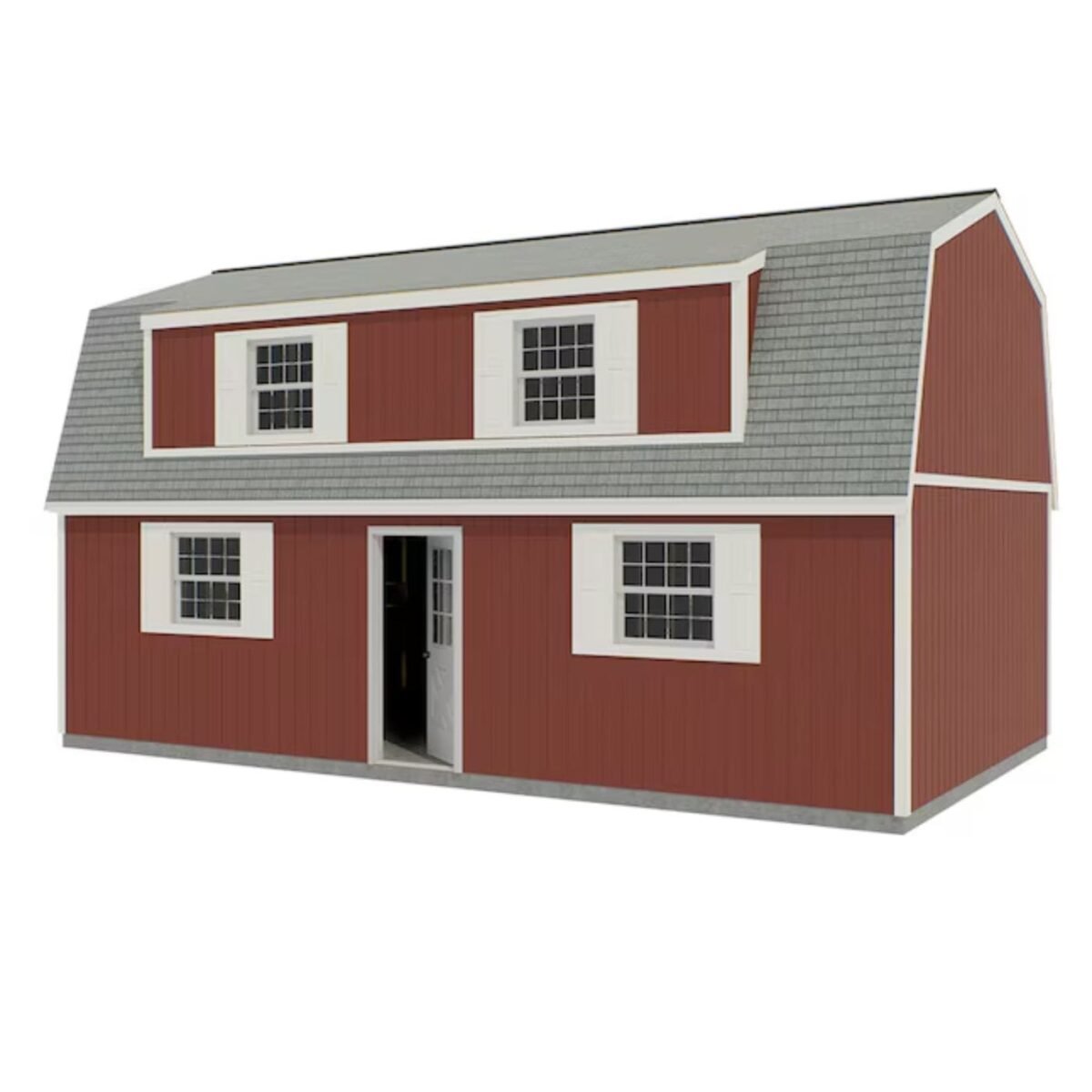 ltm-product-234-image-1 Best Barns Camp Reynolds 16-ft x 32-ft Gambrel Style Wood Outdoor Storage Shed - Image 1