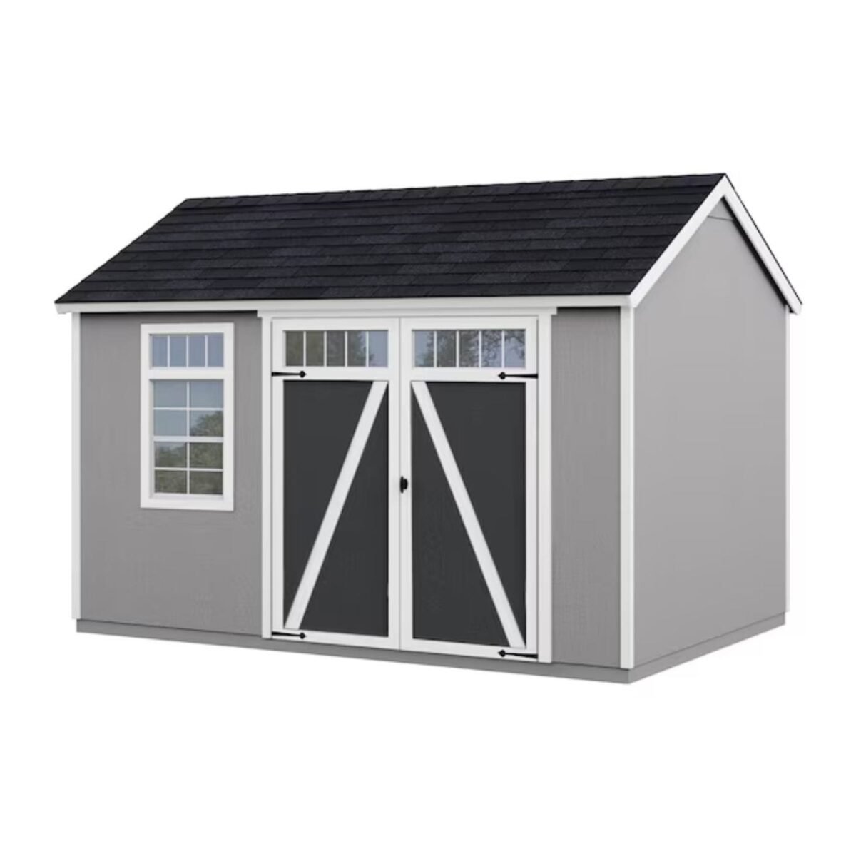 ltm-product-241-image-1 Heartland Coronado 12-ft x 8-ft Gable Style Wood Outdoor Storage Shed with Windows and Doors - Image 1