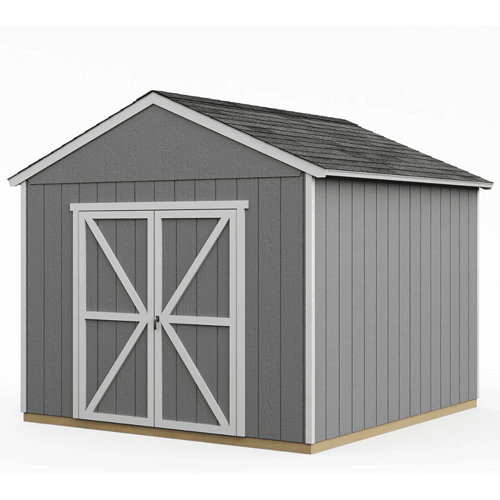 ltm-product-262-image-1 Rookwood 10 ft. W x 10 ft. D Wood Storage Shed With Floor - Image 1