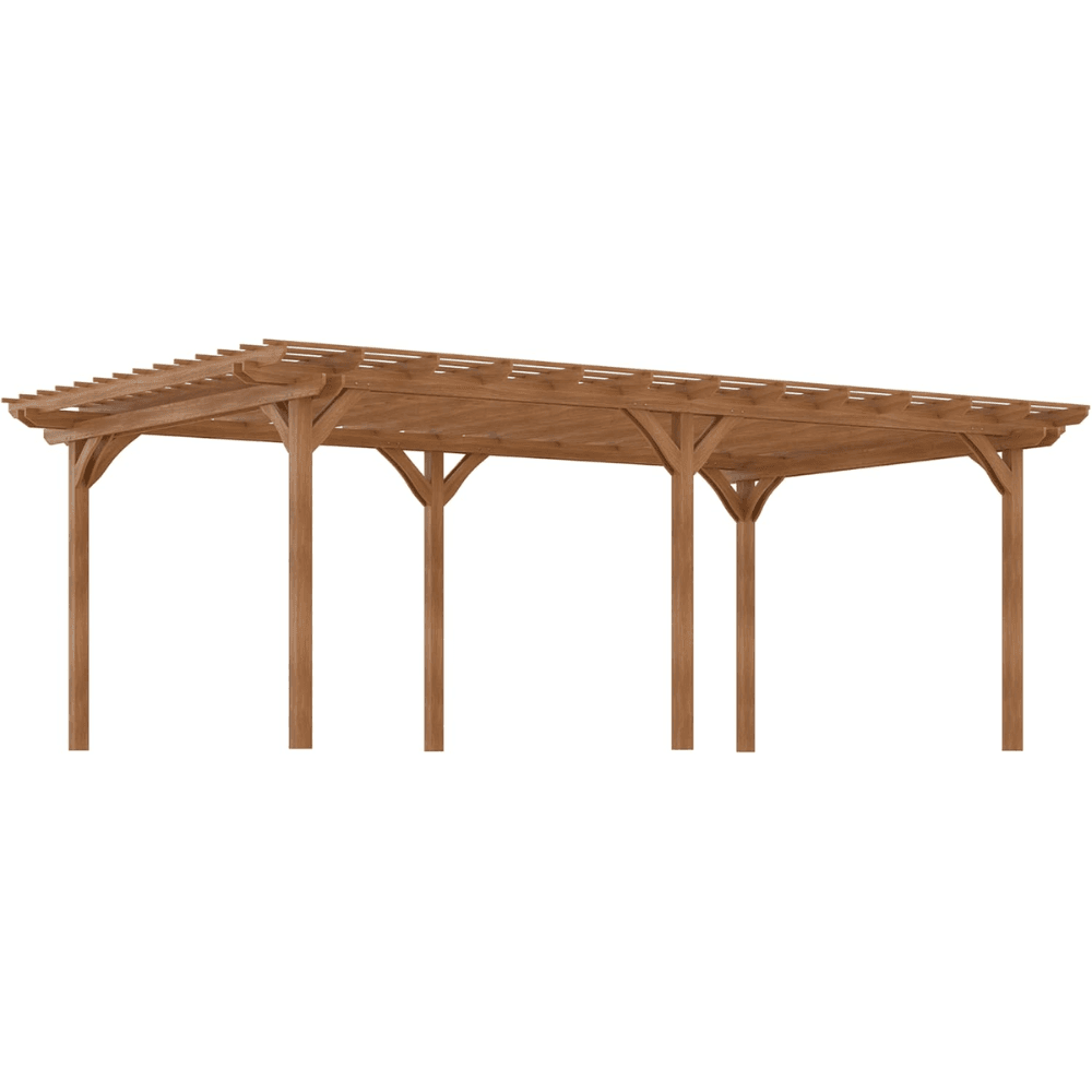 ltm-product-304-image-1 Outsunny 12′ x 20′ DIY Deck Outdoor Wood Pergola - Image 1