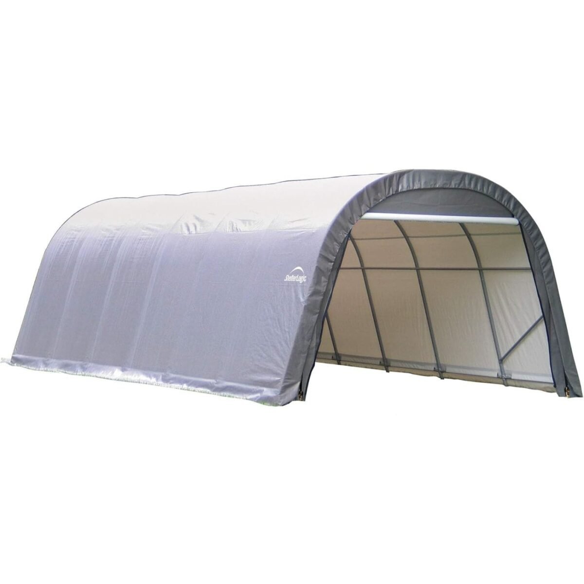 ltm-product-306-image-1 ShelterLogic ShelterCoat Round Style Garage - Image 1