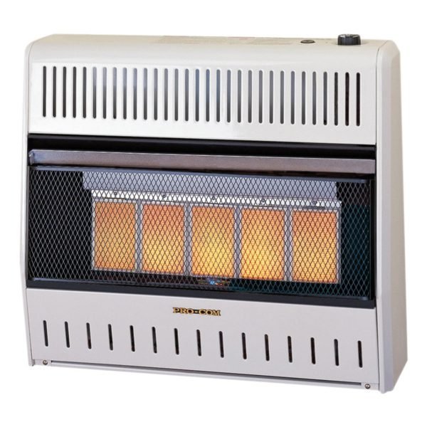 ltm-product-371-image-1 ProCom Reconditioned Dual Fuel Ventless Infrared Heater – 30,000 BTU, T-Stat Control – Model# MNSD5TPA-R - Image 1