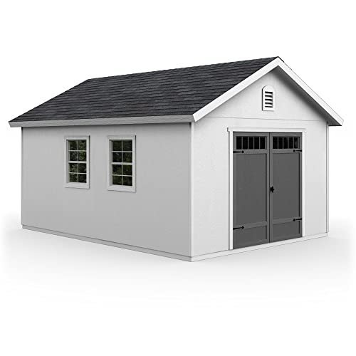 ltm-product-93-image-1 Handy Home Products Scarsdale 12x16 Do-it-Yourself Wooden Storage Shed with Floor - Image 1