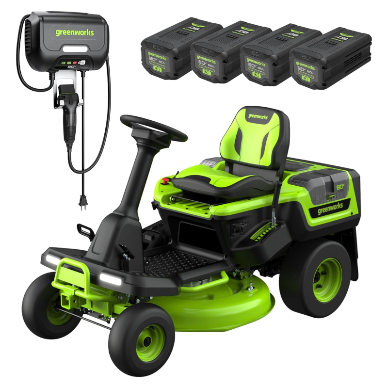 1-13.png Greenworks 42in 80V Zero-Turn Riding Lawn Mower CrossoverZ with (6) 6.0Ah Batteries & 600W Charger - Image 1