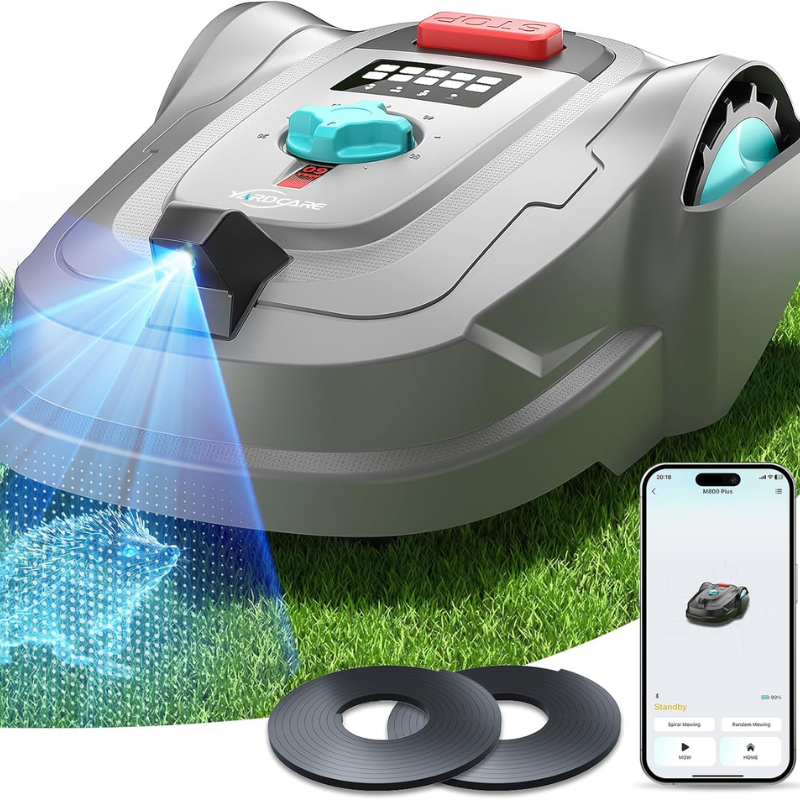 1-25.png YARDCARE 8611 sq ft GPS 3D Vision Robot Lawn Mower M800Plus APP Control Obstacle Avoidance - Image 1