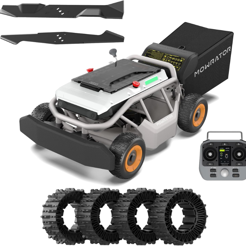 1-27.png Mowrator 21in 4WD Remote Control Lawn Mower S1 1.12 Acre 50° Slope Climbing - Image 1