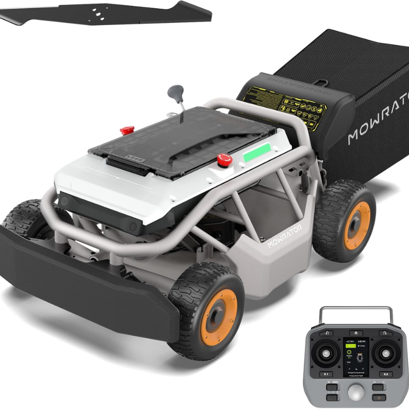 1-28.png Mowrator 21in 4WD Remote Control Lawn Mower S1 0.75 Acre 37° Slope Climbing - Image 1