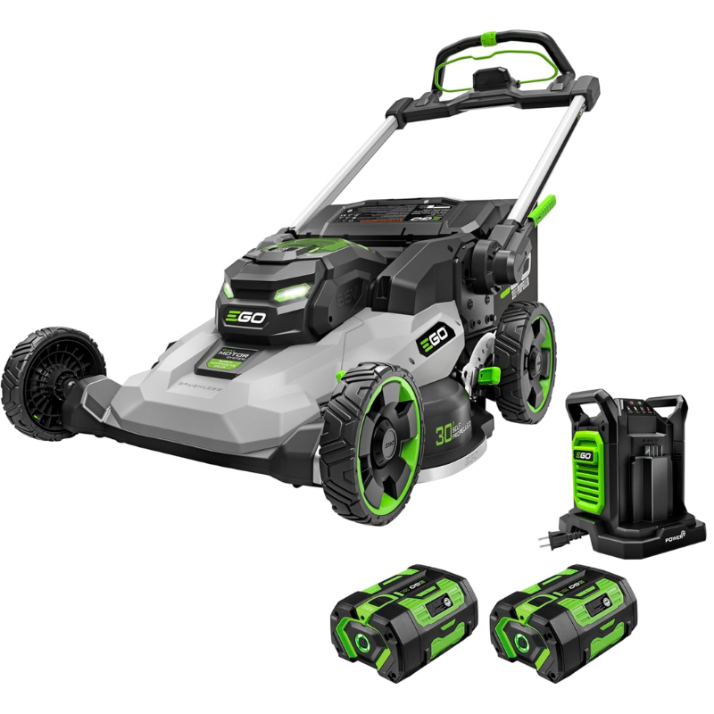 1.png EGO POWER+ 30in 56V Cordless Self-Propelled Lawn Mower LM3004SP-2 with Super Composite Deck, (2) 6.0Ah Batteries & Dual Port Charger - Image 1